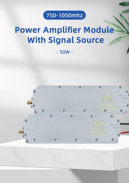 Module GaN 50W 750-1050MHz Suppresseur RF Anti-Drone