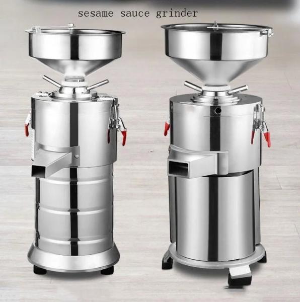 Food Machine Groundnut Almond Paste Grinding Machine Processing Peanut Butter Making Machine