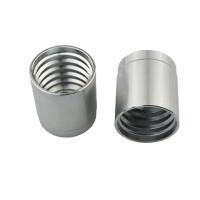 Pipe forgée raccords de tuyauterie hydraulique Finitions de tuyauterie pour ferrule hydraulique raccords d'accouplement de crimp raccords de manche