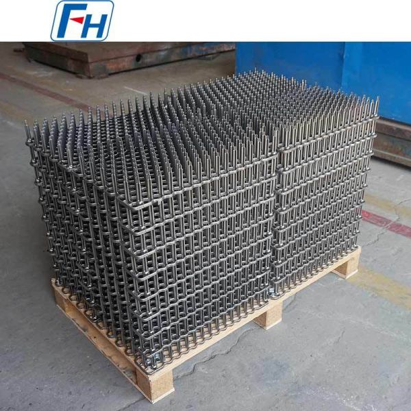 High Temperature Resistant 1.4848 Heat Treatment Fixture Rack For Forging Parts