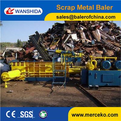 Hydraulic metal press machine to bale waste steels and Scrap Car from china manufacturer