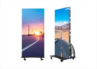 Pantalla LED de suelo interior para publicidad, pantallas LED P2.5 640*1280mm con alto brillo