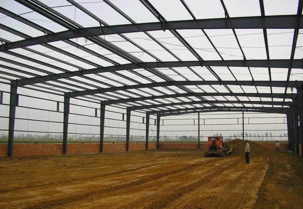 Clear Span Pre Engineered Buildings Prefabricated Steel Frame Warehouse