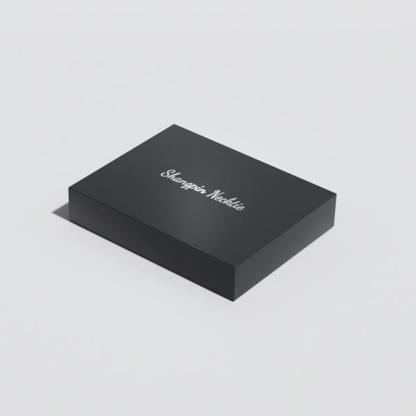 Outlet Paper Bow Tie Necktie Pin Gift Set Box Package Wholesale Logo Tie Gift Set Men Bow Paper Packaging Box for Tie