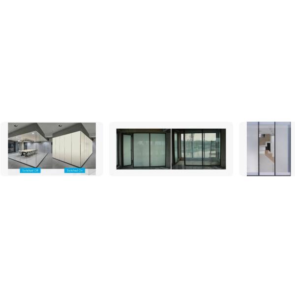 PDLC Film Smart Glass Прокатанное стекло фильма PDLC умное подгоняло