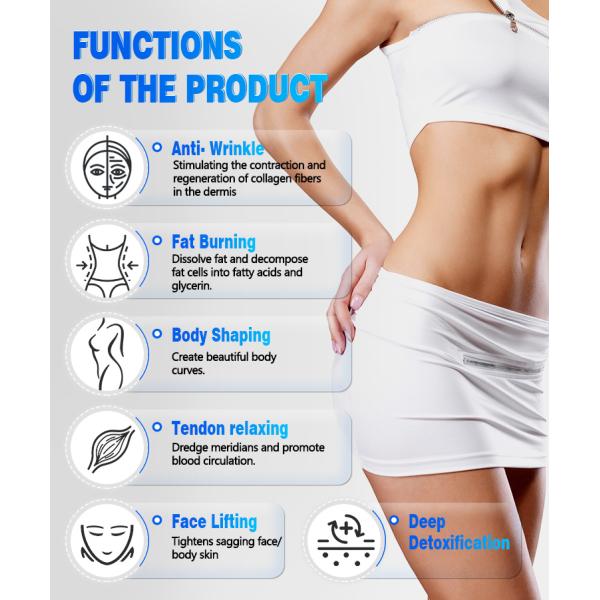 Machine de réduction de graisse par radiofréquence et cavitation sous vide VelaBody, machine de remodelage corporel et de perte de poids sous vide