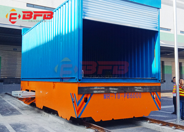 вагонетка следа нагрузки 20m/Min 1500T стальная моторизованная