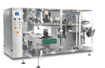 Enchimento do saco de Doypack Premade e máquina de empacotamento de selagem do alimento do petisco do grânulo da máquina