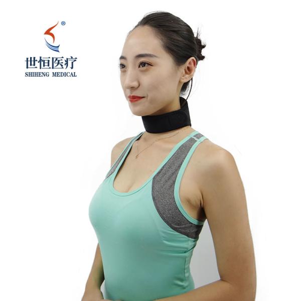 Newest tourmaline self-heating magnetic neck support belt brace for to relieve neck pain