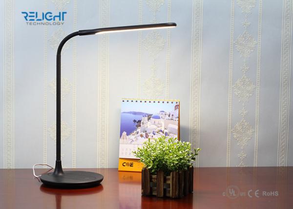 Three Steps Dimming Brightness ABS Charging LED Desk Lamp 6W
