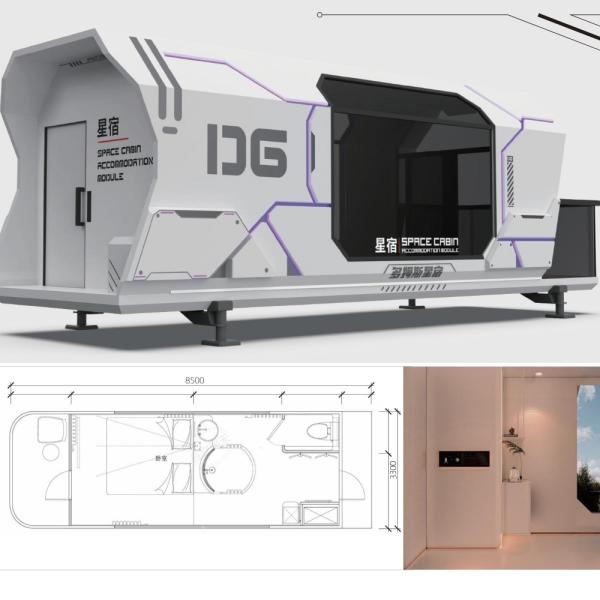 Capsule Space House  Cabin House Modular   Living