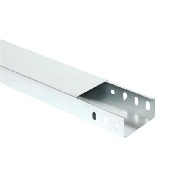 Wall Mount Silver Wireway Cable Trays for Streamlined Cable Management Solutions