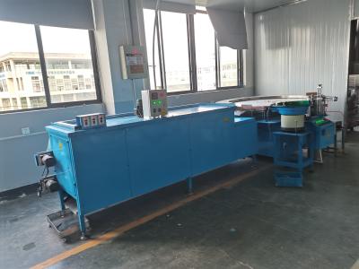 Máquina automática de encolado antigoteo de tornillos de alta velocidad de doble vía
