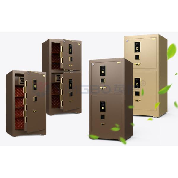 Impresión digital de acero sólido caja fuerte comercial de grado bancario biométrico H1280mm