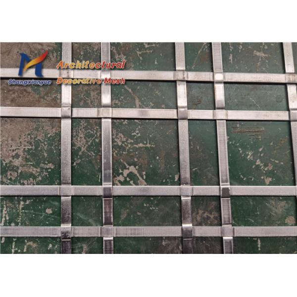 Decorative Screen Ss304 Architectural Woven Mesh Hollow Square