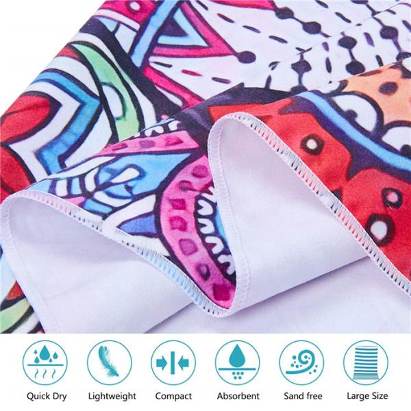Super Absorbent Quick Dry Microfiber Beach Towel Sports Travel Bath Towel