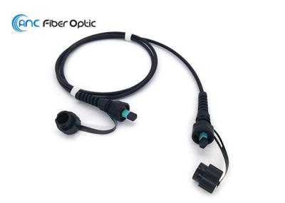 Mordida do rato do cabo de fibra ótica interurbano de IP68 MTP MPO anti para o ambiente áspero