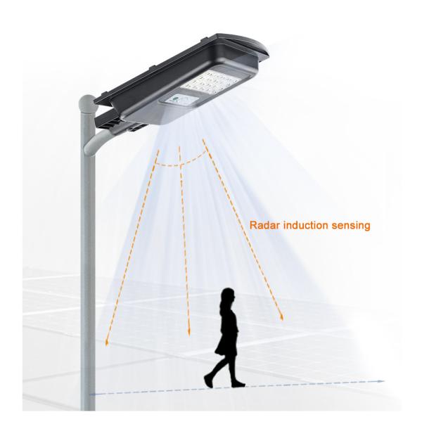 Poder alto solar exterior impermeável do lúmen da luz de rua de IP65 50W 200w