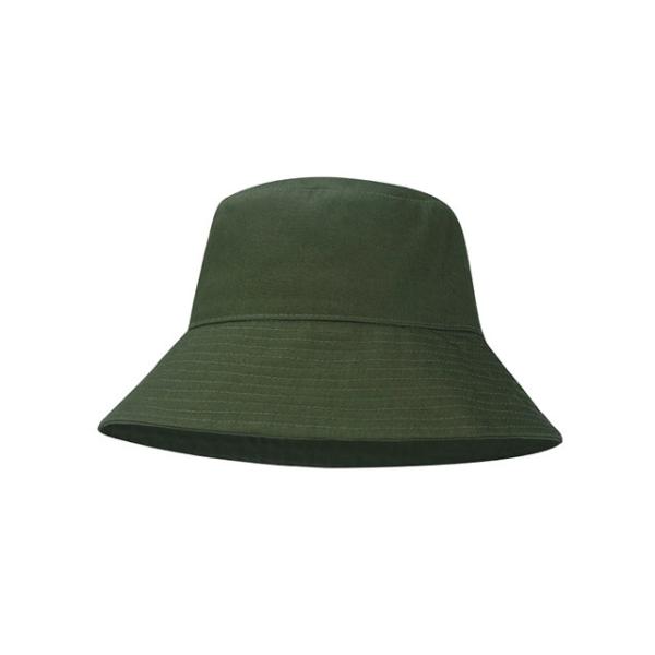 100% Organic Cotton Fisherman Bucket Hats Sun Protection For Outdoor