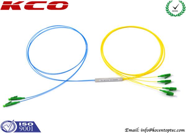Passive Fiber Optic Splitter PLC 1X4 1*4 LSZH Fiber to The Home SC LC FC APC