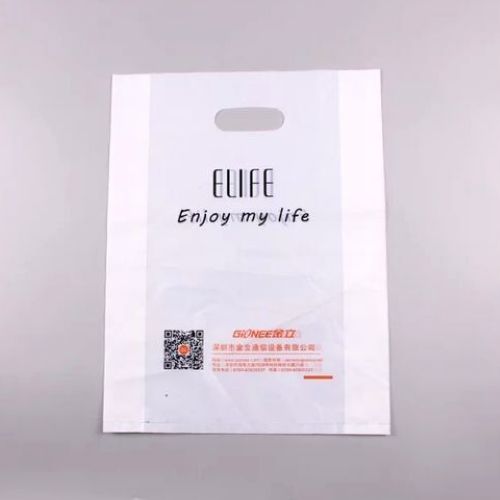 Ясные поли сумки метка частного назначения повторно использовала квадратное дно Softloop регулируют хозяйственные сумки LDPE HDPE для того чтобы пойти сумка