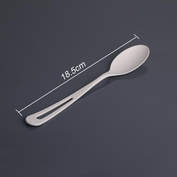 18.5cm PLA Fork And Knife Individually Wrapped Plastic Cutlery Sets