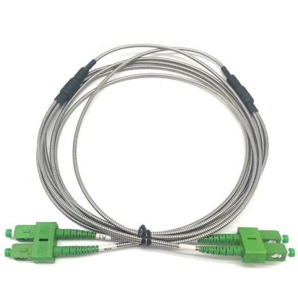Indoor / Outdoor Armoured 12 core Fiber Optic Cable