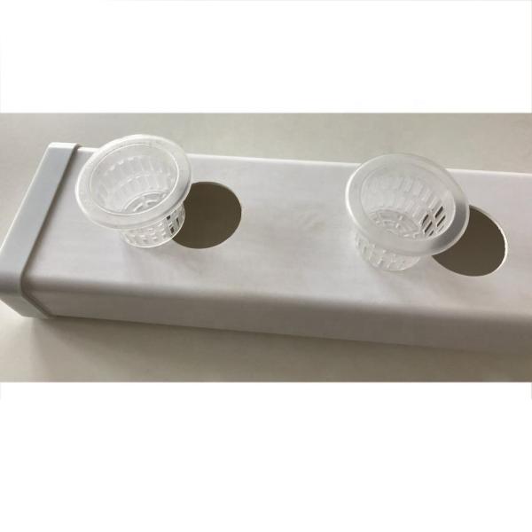 Sistema de cultivo hidropônico Tubos NFT PVC Canal para vegetais ou frutas de plantas de estufa