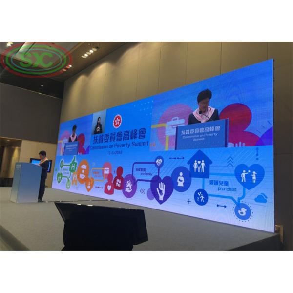 P2.5 Внутренний полноцветный HD светодиодный дисплей с алюминиевым шкафчиком