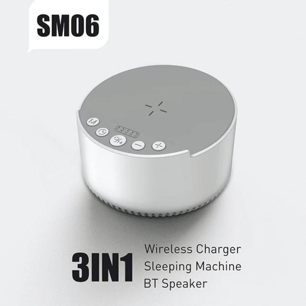USB Rechargeable soothing sounds machines , Night Light Sleeping Aid Device Portable