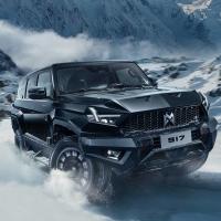 M917 4x4 SUV chinês de luxo 4FWD Off Road Ev Car Dongfeng Hardcore Carros Elétricos