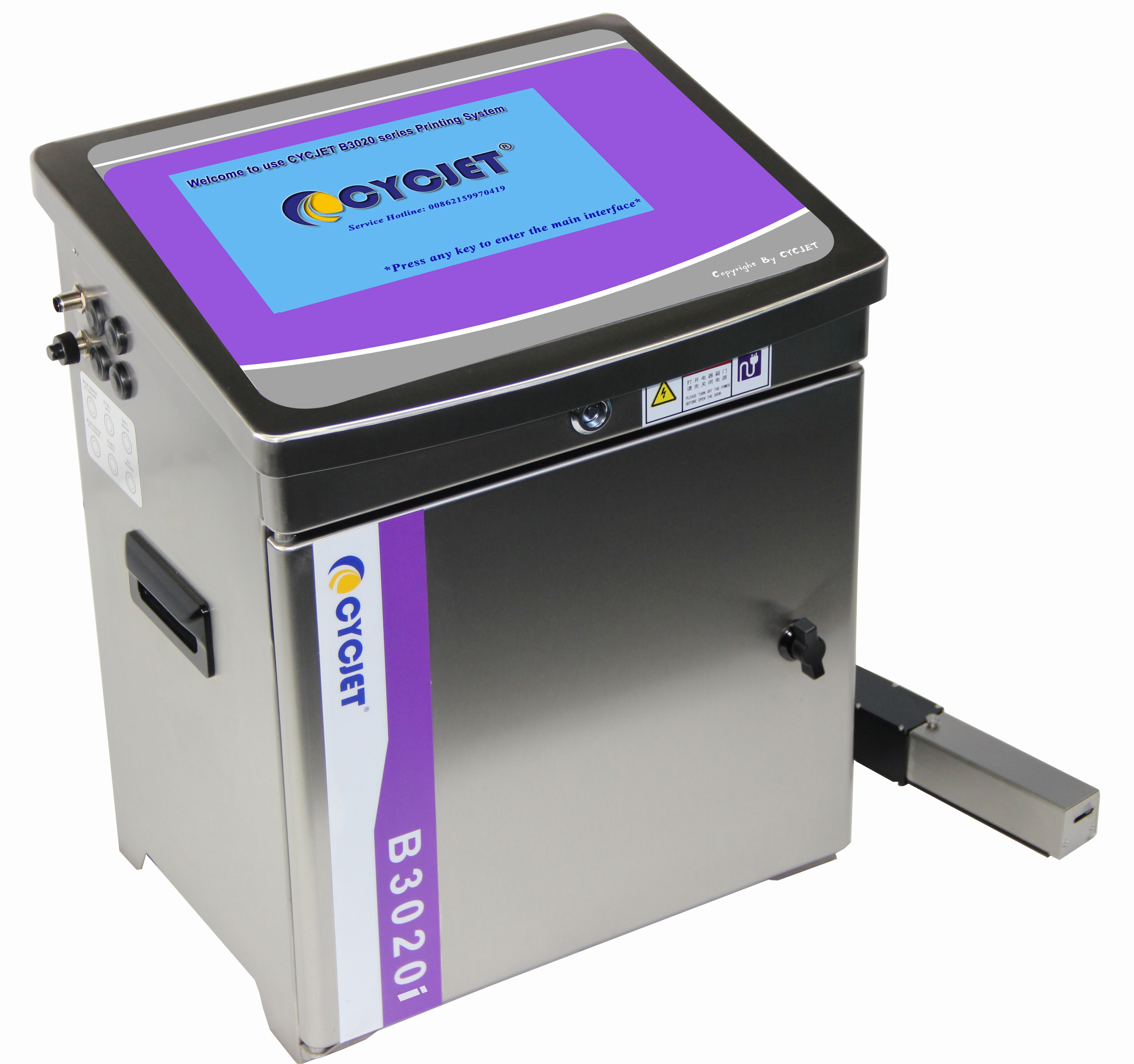 Характер CYCJET B3020i принтера 32dots Qrcode Cij номера серии промышленный струйный небольшой