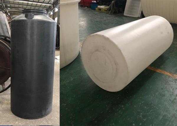 le moule de 1000L Roto échoue la cuve de stockage d'eau verticale de PE noir de couleur pour la ferme