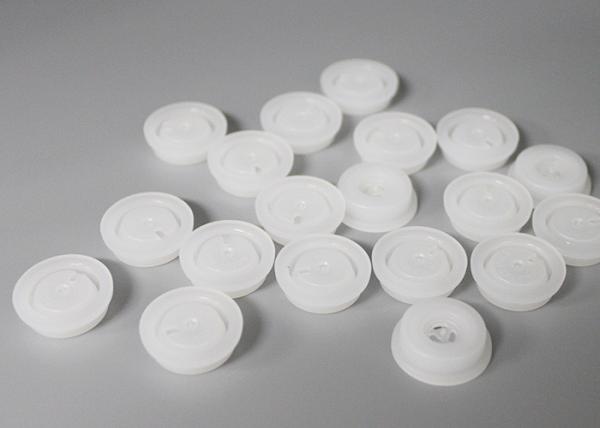 Plastic PE One Way Degassing Valve For Coffee Bag Prevent Package Expansion