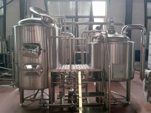 linha de produção da cerveja 500L, de aço inoxidável tudo em um sistema da fabricação de cerveja de cerveja para a cerveja do ofício