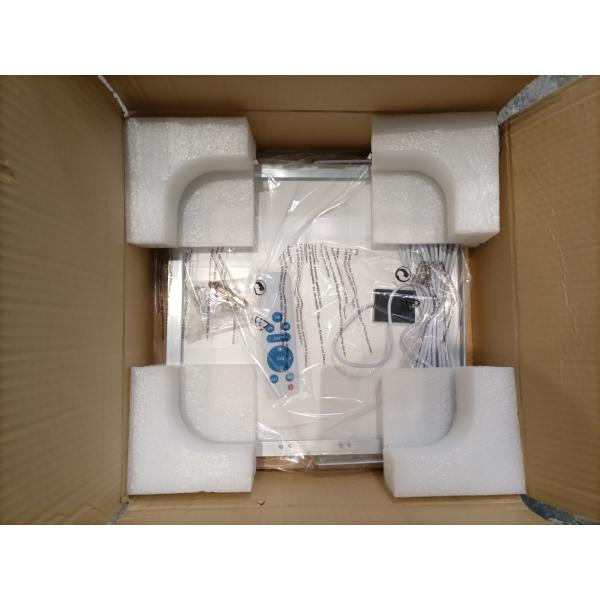 Света предохранения от глаза светов сарая солнечной энергии Alu 6000K квадрата солнечные крытые для газебо