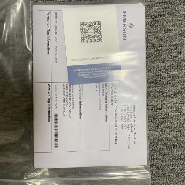 Emerson Rosemounts Original 5408 Transmissor de Nível Original 5408A1SHS1E11R4AACAB3M5Q4