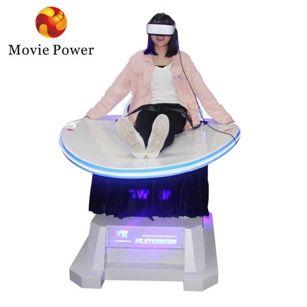 Slide 9d Vr Game Machine Motion Simulator Game Arcade Cinema 9d Skateboard For Entertainment Park