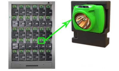 Single Side Charging Station Rack , CE LED GLC-6 30 Unit Lamp Charging Rack