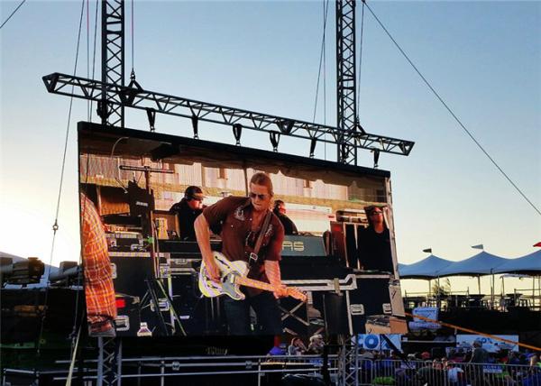 P3.91 Outdoor Led Display Screen High Definition For Audio Visual Display Solution