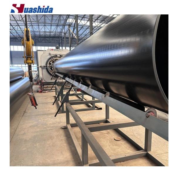 HDPE Jacket Pipe Production Line for PU Foam Pre-Insulated Pipes Diameter 110-560mm