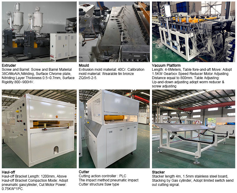 пол PVC 55kw 600mm и дверная рама делая машиной двойной винт пластиковый штрангпресс