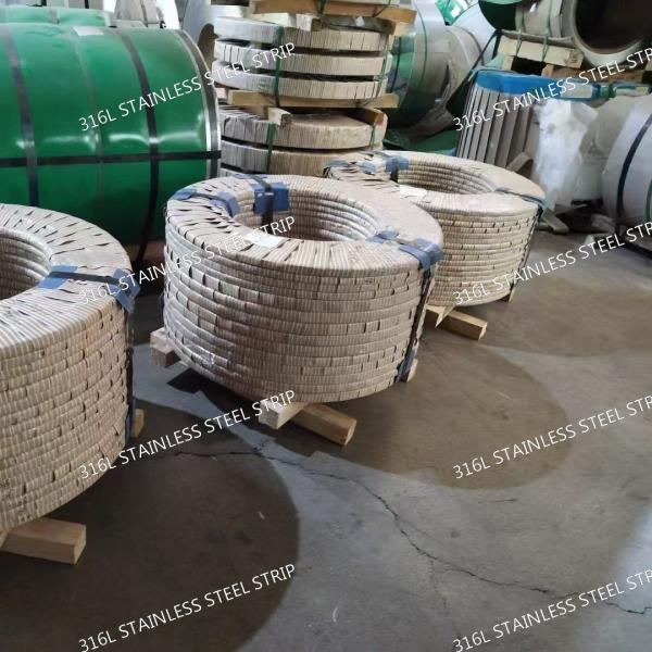 316L / 1.4404 Stainless Steel Strip Cut To Length Or Coil Custom Sizes