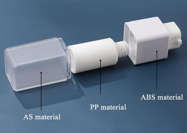 Rotated Plastic Foundation Airless Pump Bottle 1oz 30ml Hot Stamping Logo