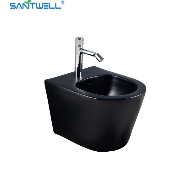 Tamanho branco de Hung Bidet 480*370*325 milímetro da parede da bandeja do WC do banheiro de SWJ0131MB, assoalho - bidê montado