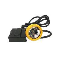 Lampe à capuche minière câblée à haute capacité avec batterie de 6,6 Ah et luminosité de 10000 Lux