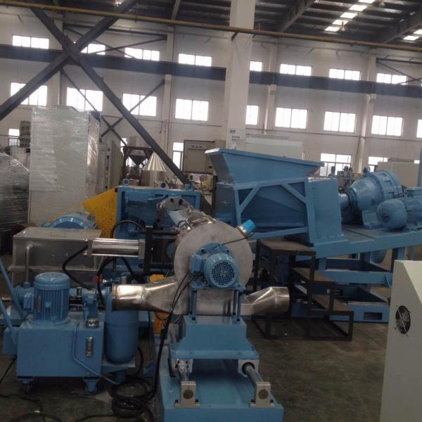 600kg pvc  eva plastic compound caco3 filler masterbatch pelletizing and granules machine production line