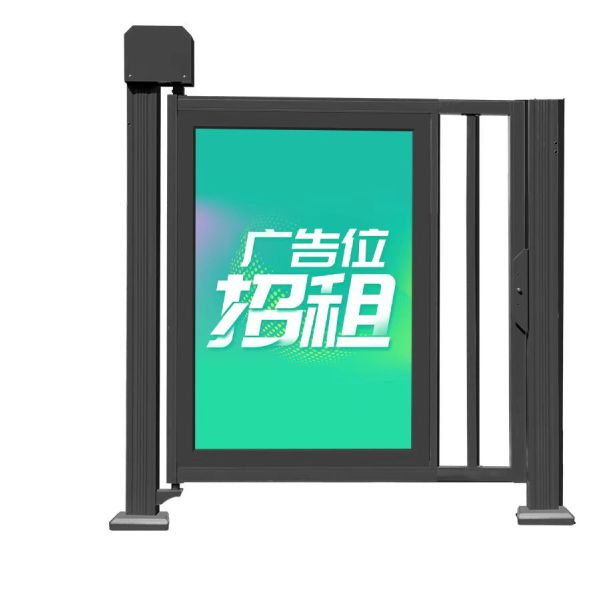 1 Way Full Height Sliding Turnstile Gate Fully Automatic Full Height Pedestrian Turnstiles