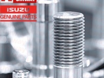 0168064600 Isuzu Excavator Idle Gear Shaft Bolt Steel Fastener Spares For ZW220 ZX170W-3DARUMA ZX190W-3