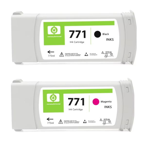 Betcolor 771 Remanufactured Pigment-Based for Cartridge for HP Z6200 Z6600 Z6800 Z6810 Inkjet Printers